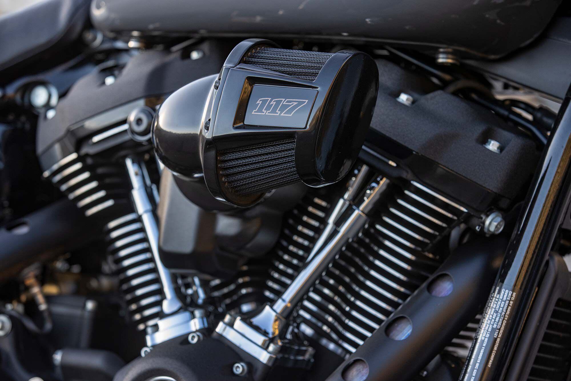 The Low Rider S has a bigger engine that puts out more power than any previous Low Rider.