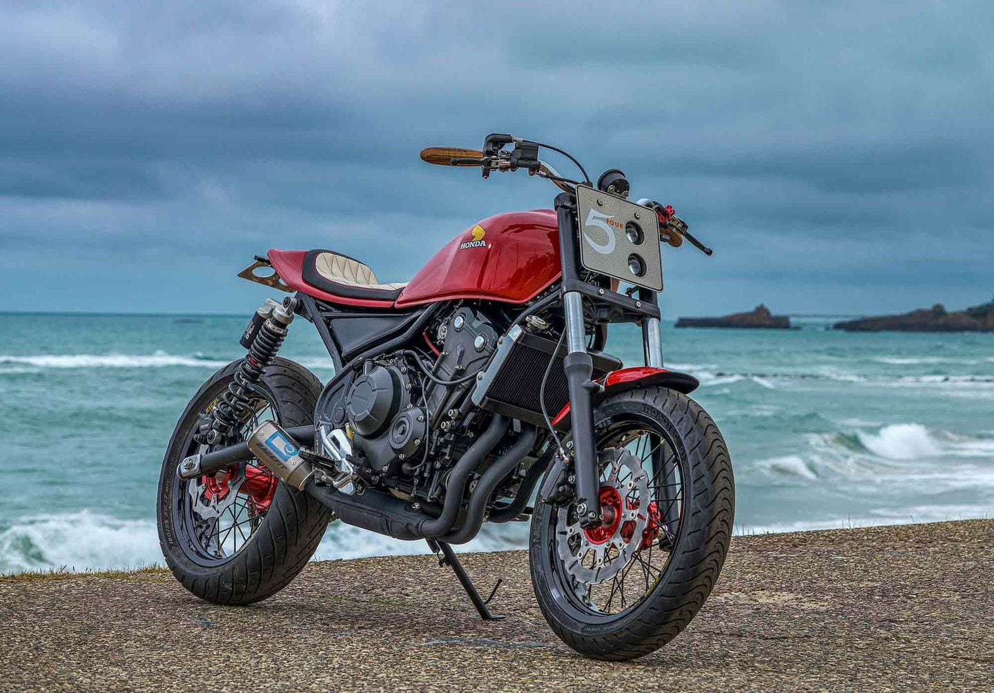 Honda rebel 500 cafe hot sale racer kit