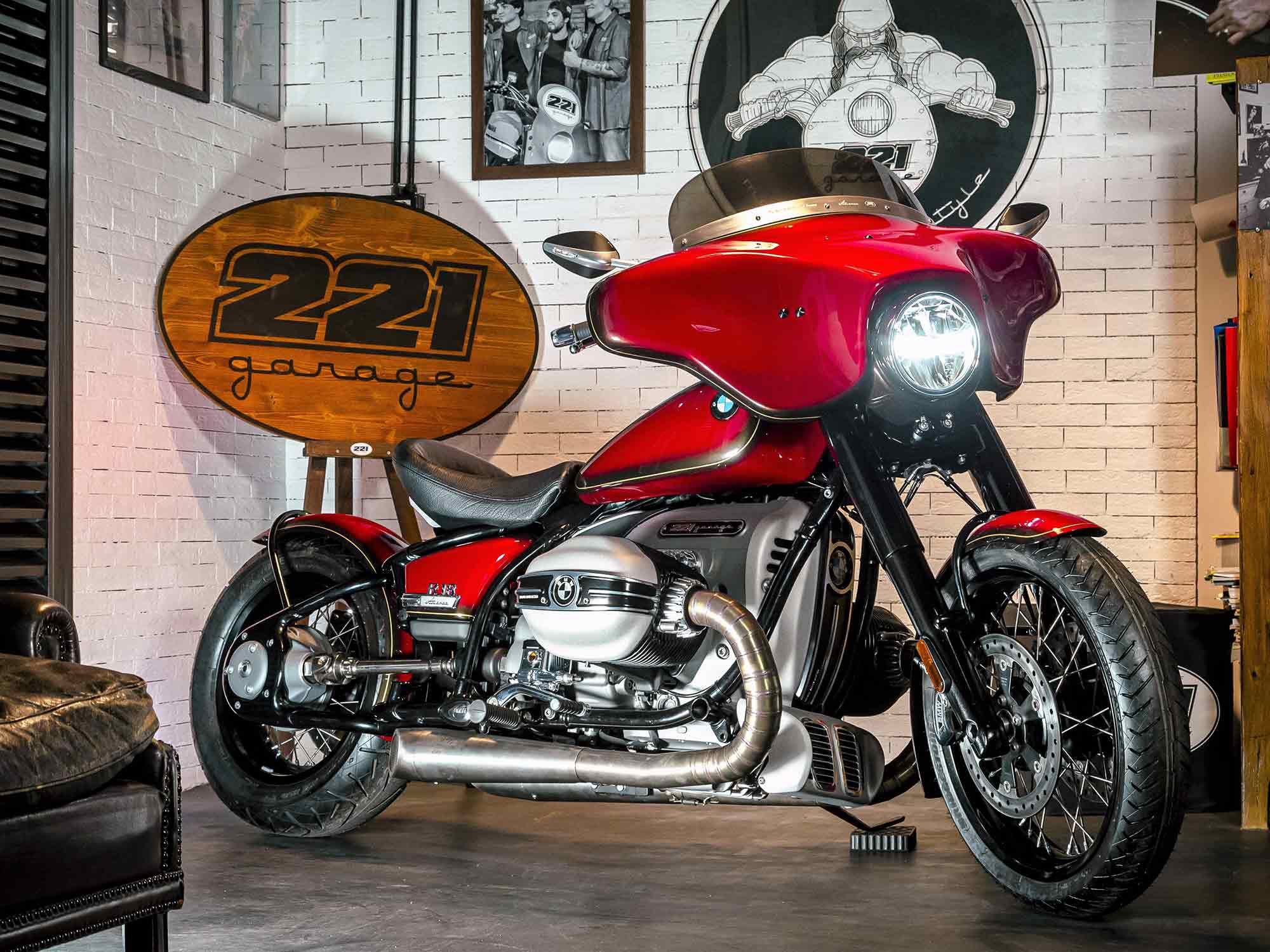 A mix of old and new on the Aurora; the oil cooler grille was inspired by 1960s-era BMW cars.