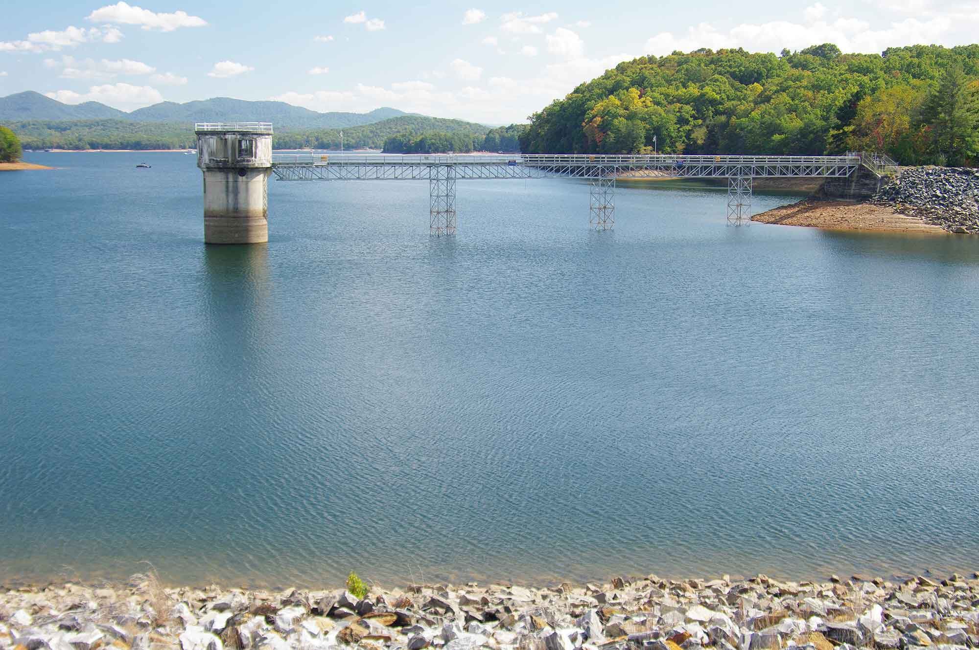 The serene and peaceful Lake Blue Ridge was my last stop of the day.