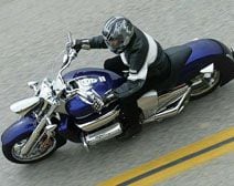 2004 Honda Rune, 1800cc Six-Cylinder Motorcycle Road Test | Motorcycle ...