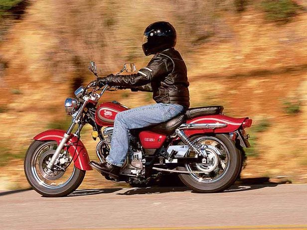 Review Of The 2001 Suzuki GZ250 | Motorcycle Cruiser