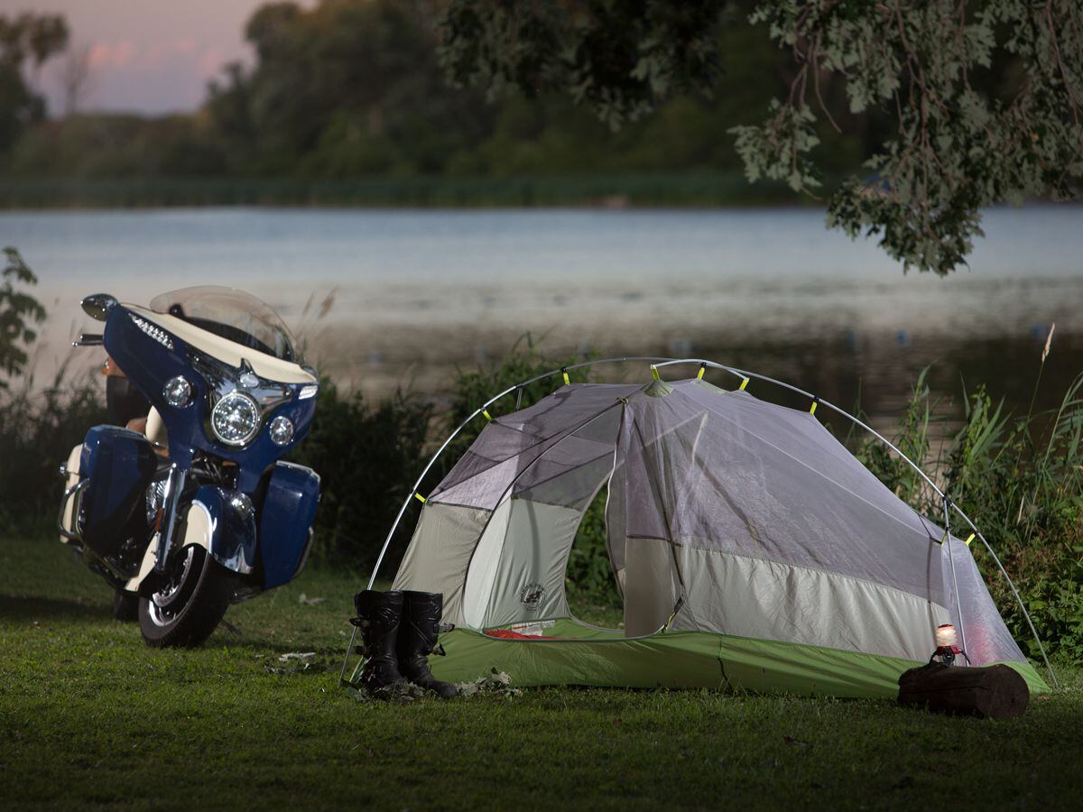 2017 Cruiser Camping Guide Shelter Motorcycle Cruiser