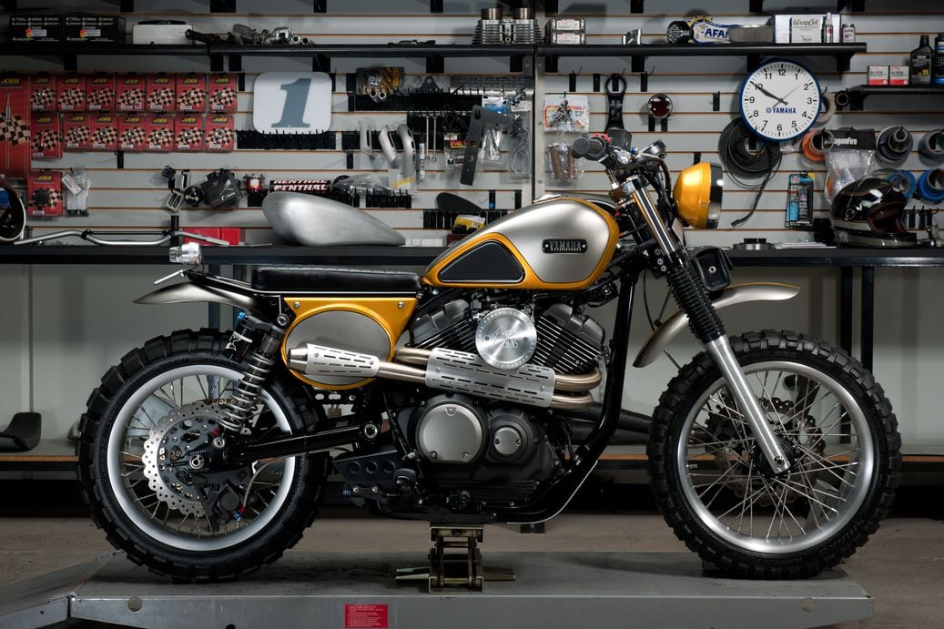 Yard Built Yamaha SCR950 By Jeff Palhegyi Designs Motorcycle Cruiser