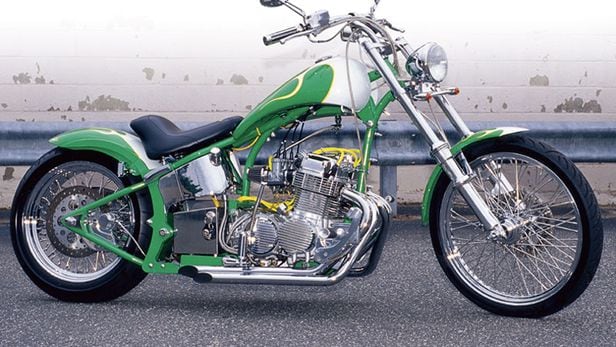 Born Again 1970 Honda 750 Four Chopper Motorcycle Cruiser