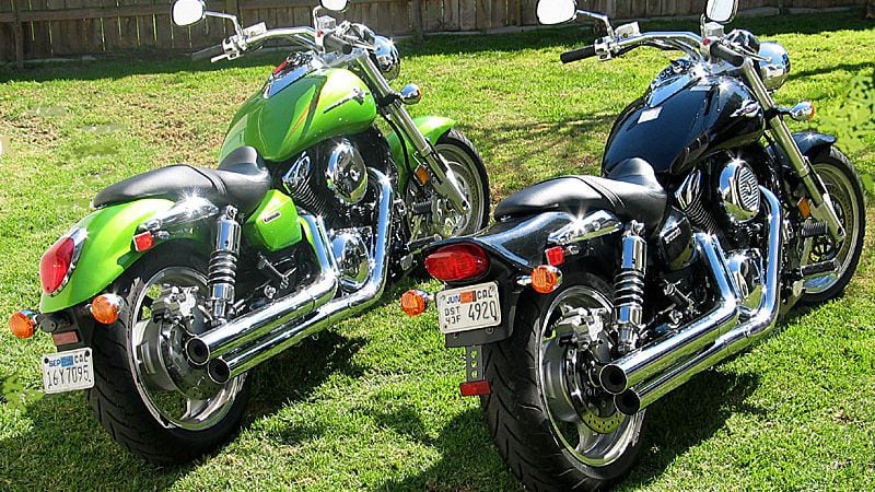 Seeing Double: Kawasaki Mean Streak and Suzuki Marauder 1600