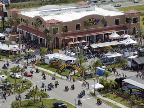 Ready for Daytona Bike Week Motorcycle Cruiser