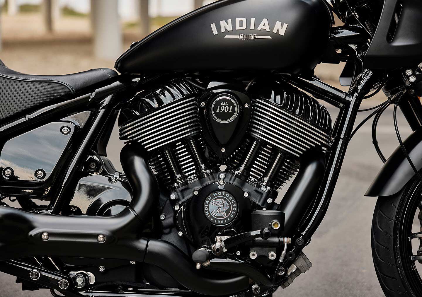 The Sport Chief is powered by the Thunderstroke 116 engine.