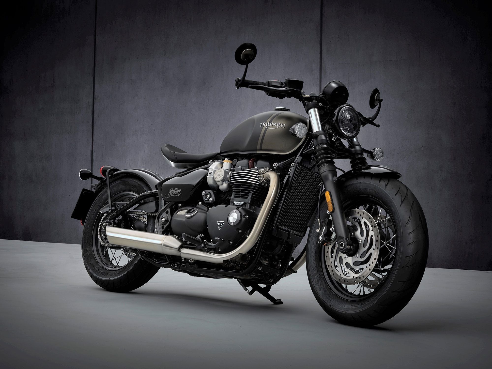 There’s just one Bobber model in the Triumph range this year, combining the best bits of both of the 2020 models. So long, Bobber Black.