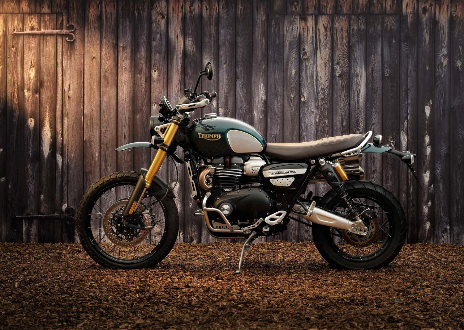 Triumph Releases 2022 Scrambler 1200 Steve McQueen Edition