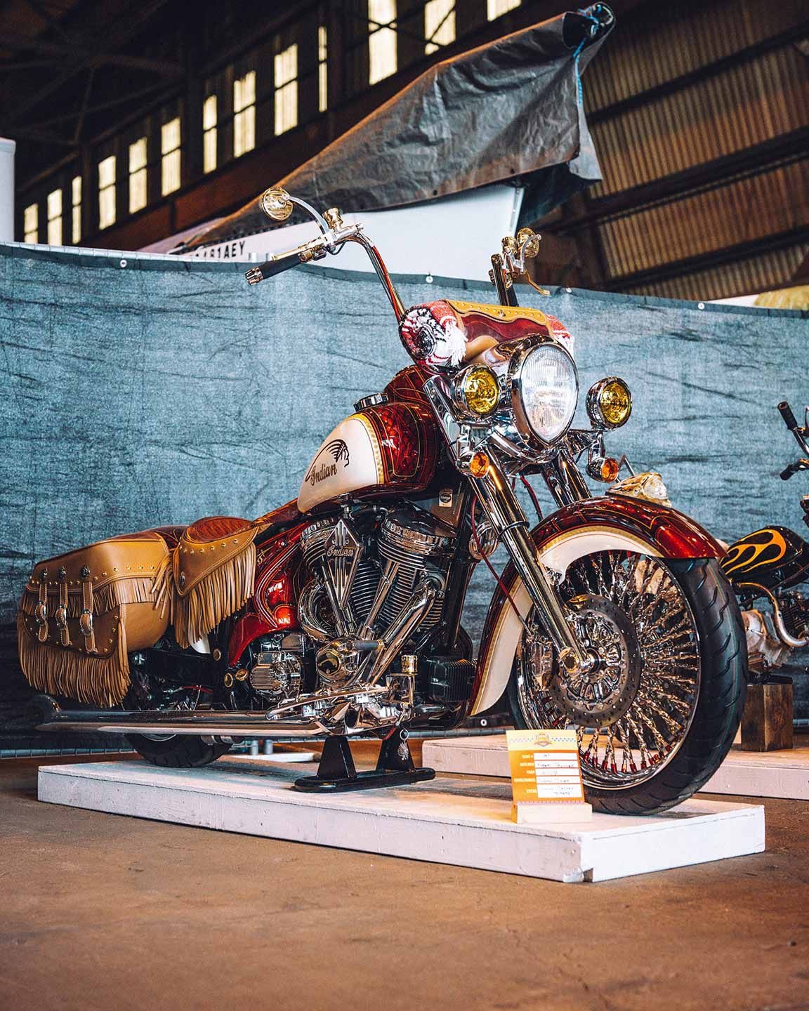 The Diamond In The Rough prize, doled out to wonderful gems “that go unnoticed” went to Robert Trottier’s very thoroughly detailed 2009 Indian Chief.