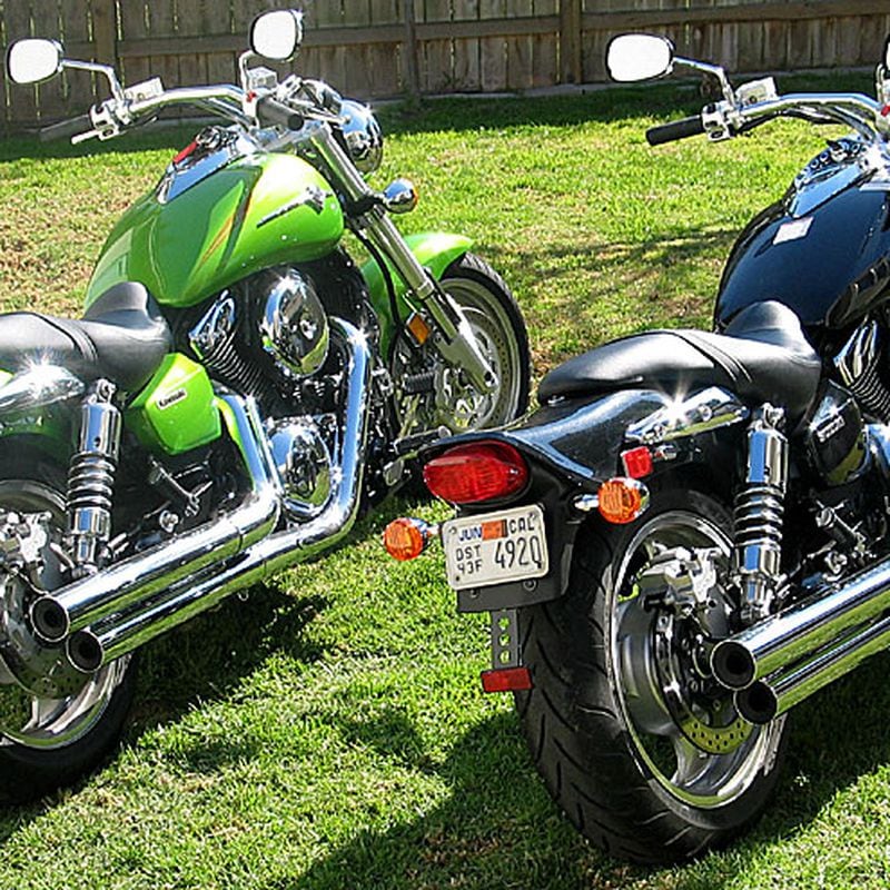 Seeing Double: Kawasaki Mean Streak and Suzuki Marauder 1600
