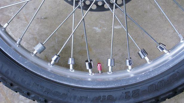 Bicycle wheel shop balancing weights