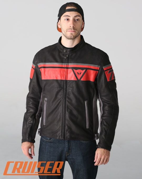 Dainese Blackjack Leather Jacket | Motorcycle Cruiser