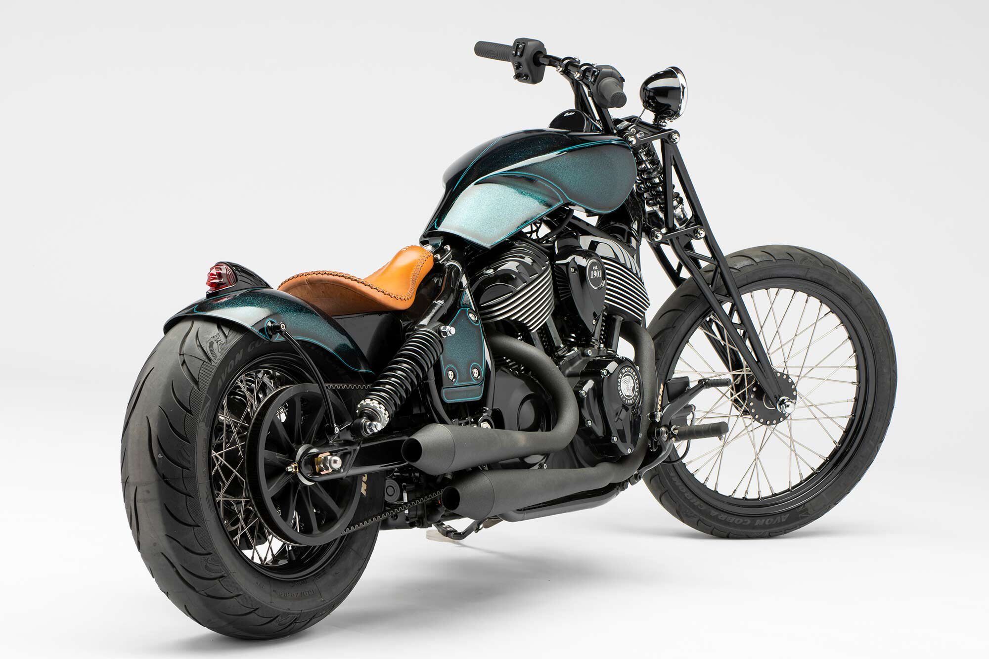 Indian Larry Front Fender Lamp fits Harley-Davidson