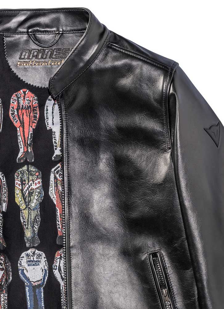 豪華で新しい Is Jacket Nera72 Dainese's A Beauty Leather Black バイクウェア・装備