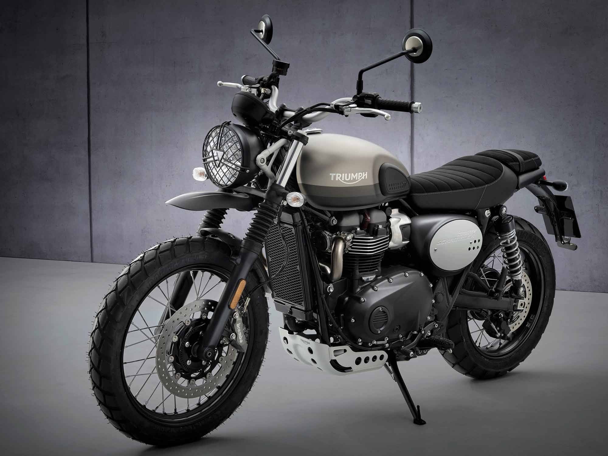 2022 Triumph Street Scrambler and Scrambler Sandstorm First Look