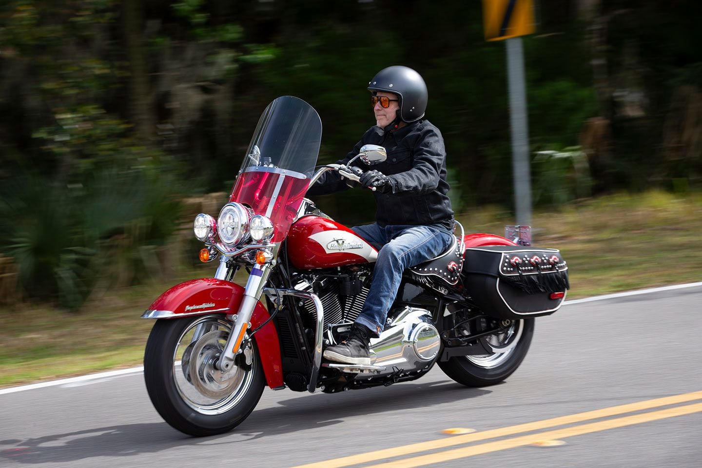Harley also pulled the covers off its new 2024 Hydra-Glide Revival model as part of its Icons Collection. A highlight was getting seat time on it around the Ormond Loop.