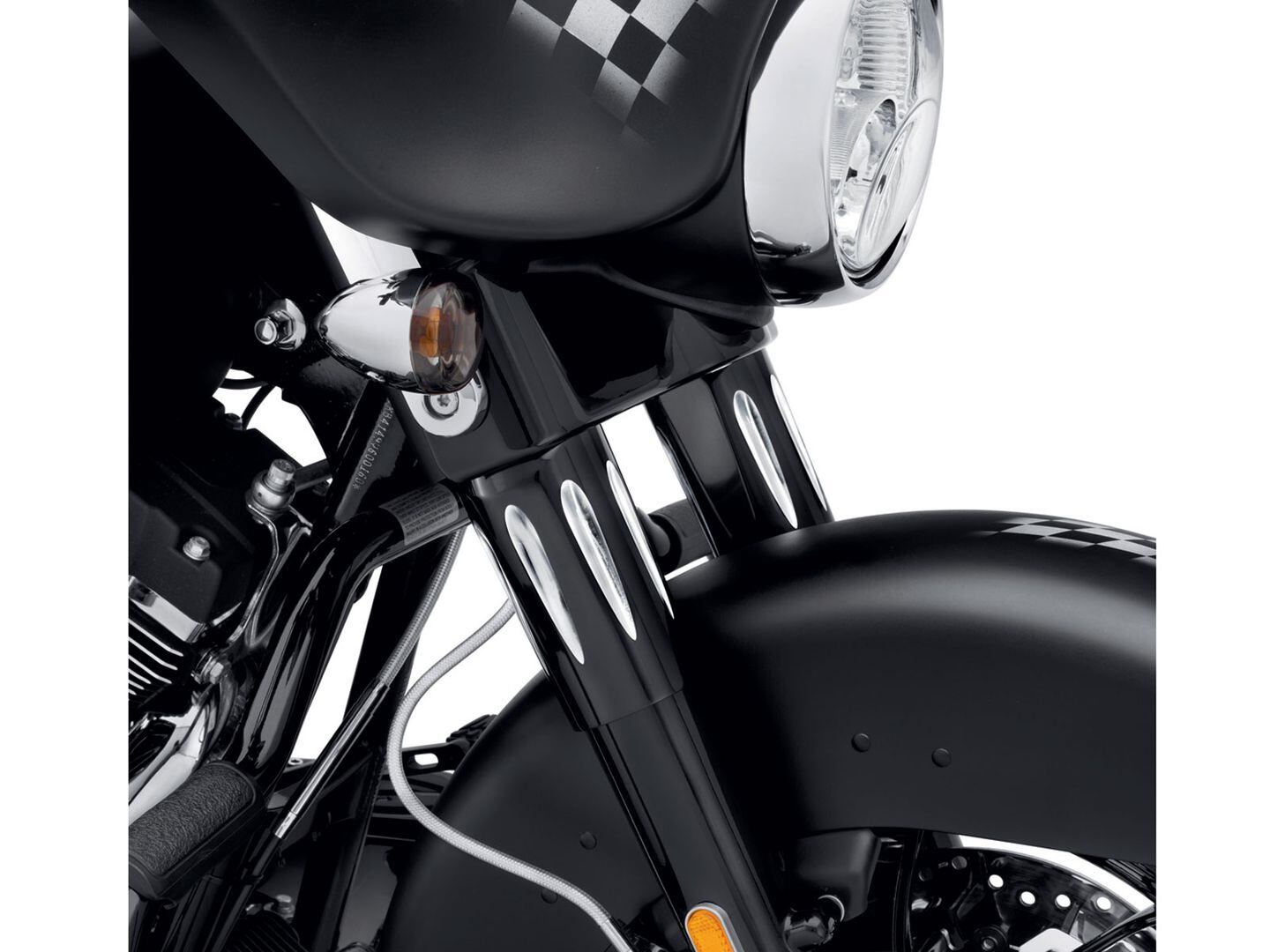 HarleyDavidson Introduces New Edge Cut Fork Slider Covers Motorcycle