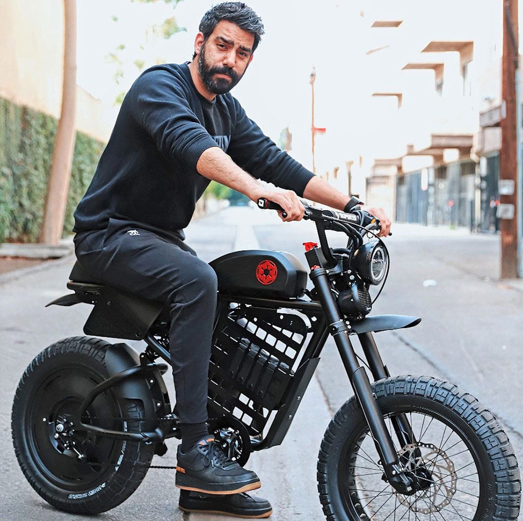 The TIE-fighter-inspired build was designed for actor and Star Wars fan Rahul Kohli.