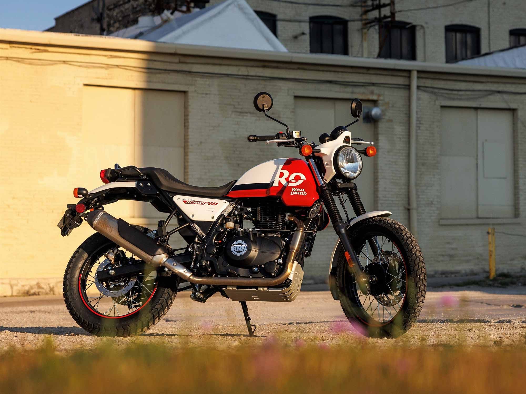 scrambler motorcycle