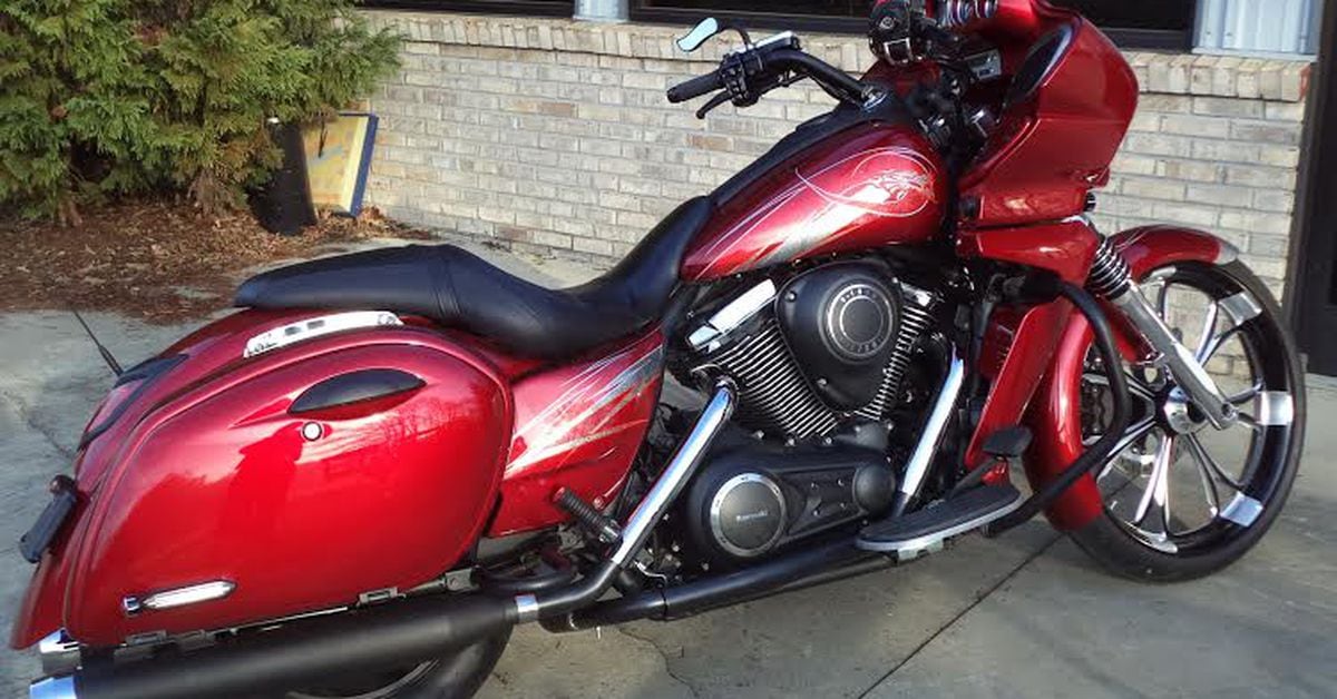Mortons Custom Exhaust for Kawasaki Cruisers | Motorcycle Cruiser
