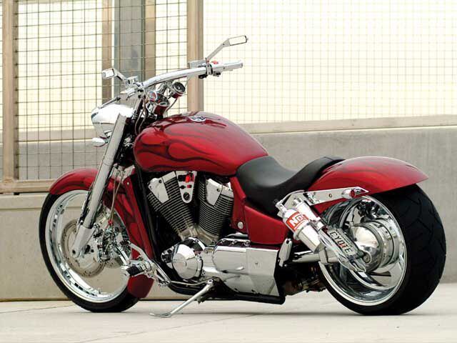  Motocicleta Honda VTX1 en nitroso