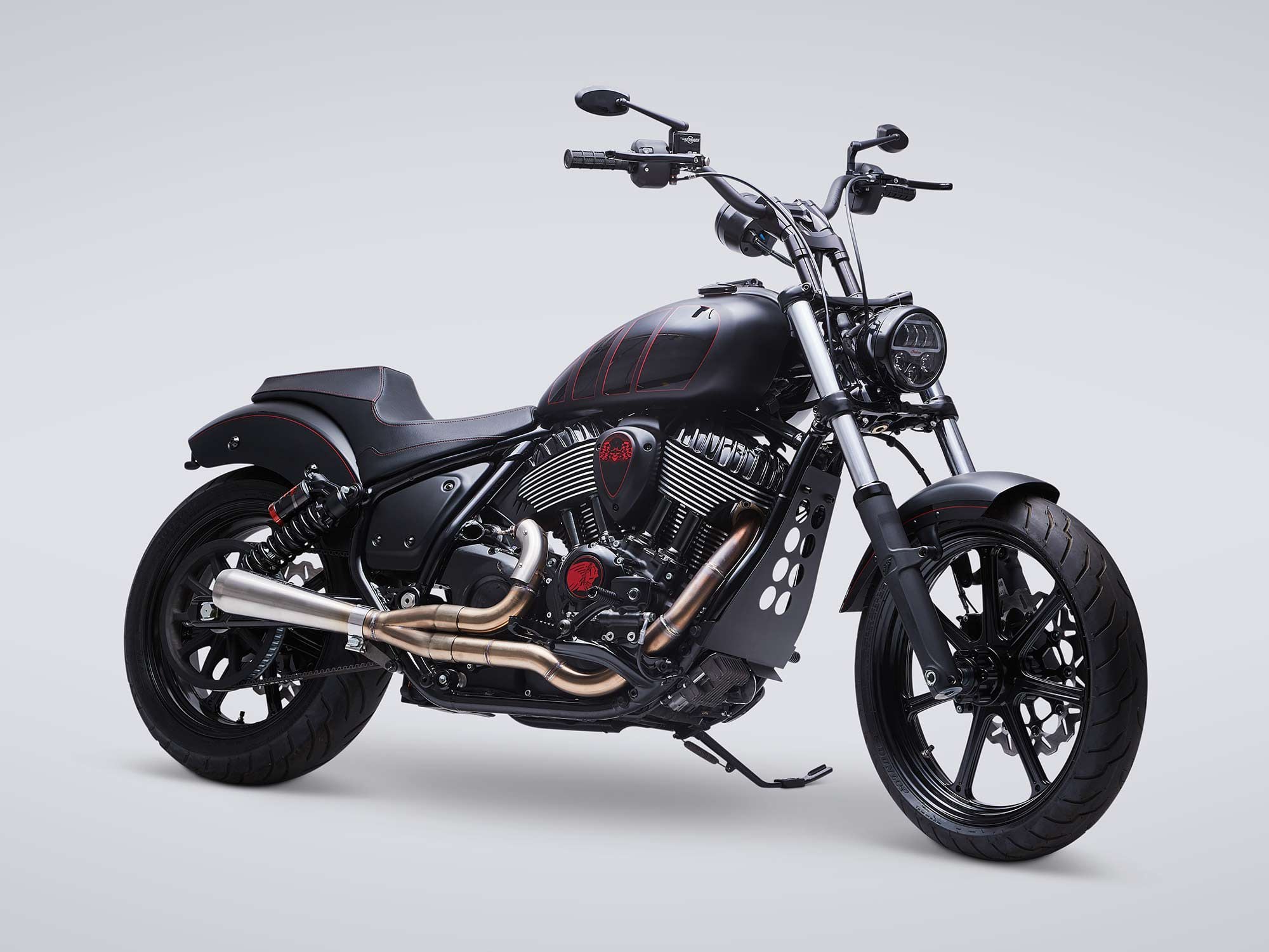 The bike is also the last installment in the 2022 Chief Custom Build Off contest Indian launched earlier this year.