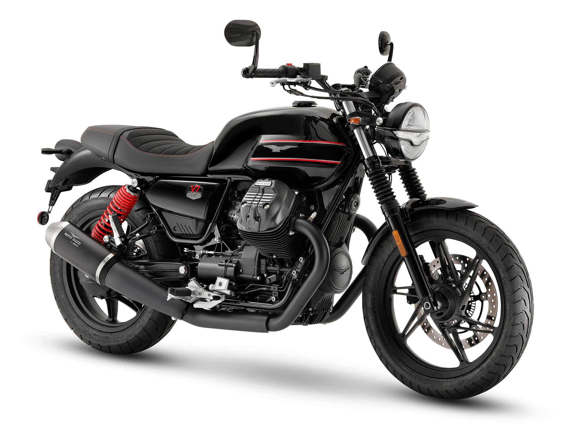 Moto Guzzi’s new V7 Stone Special Edition was just unveiled at the Guzzi World Days celebration in Italy.