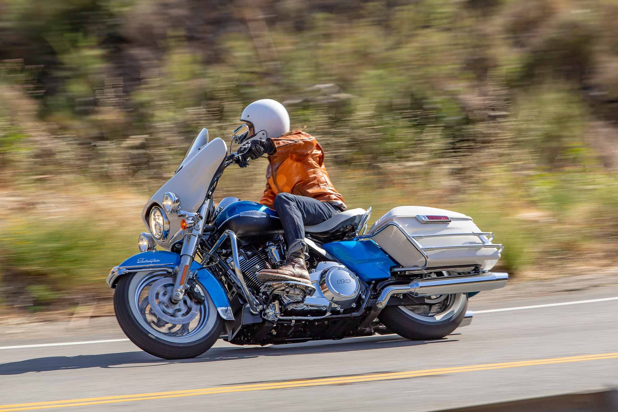 Classic style and modern performance–the Electra Glide Revival is an easy machine to appreciate.