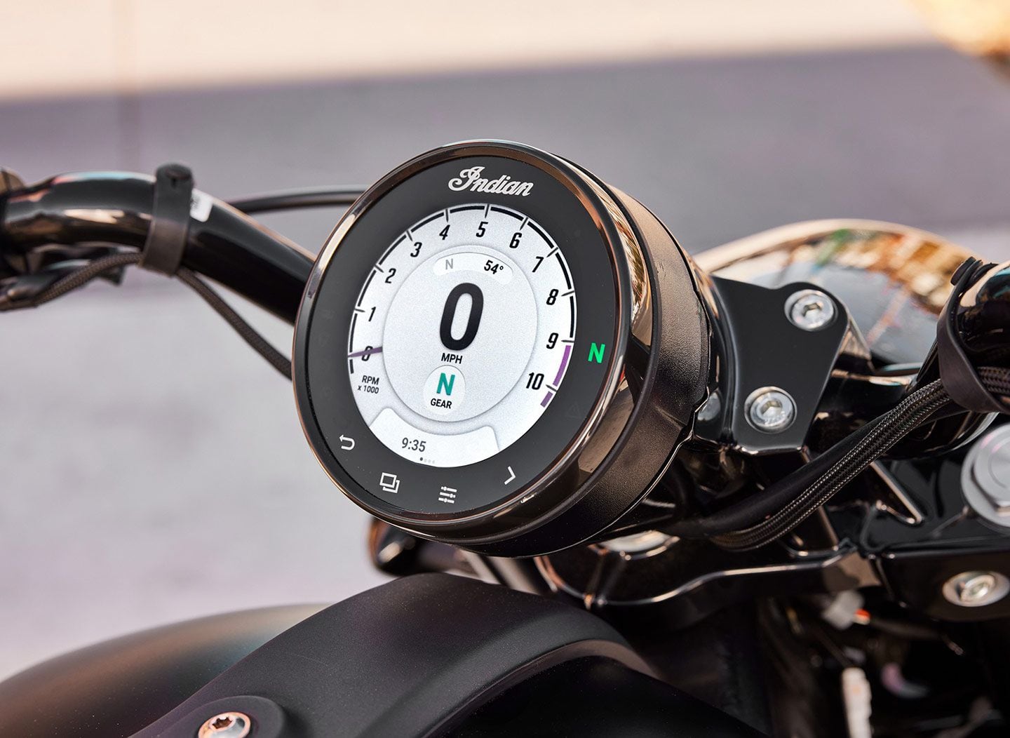 The Scout lineup gets a long-overdue tech update with the addition of the 4-inch TFT display and available ride modes on select models.