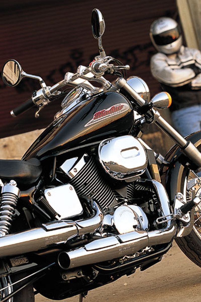Motorcycle Road Test Honda Shadow Spirit 750 Motorcycle Cruiser