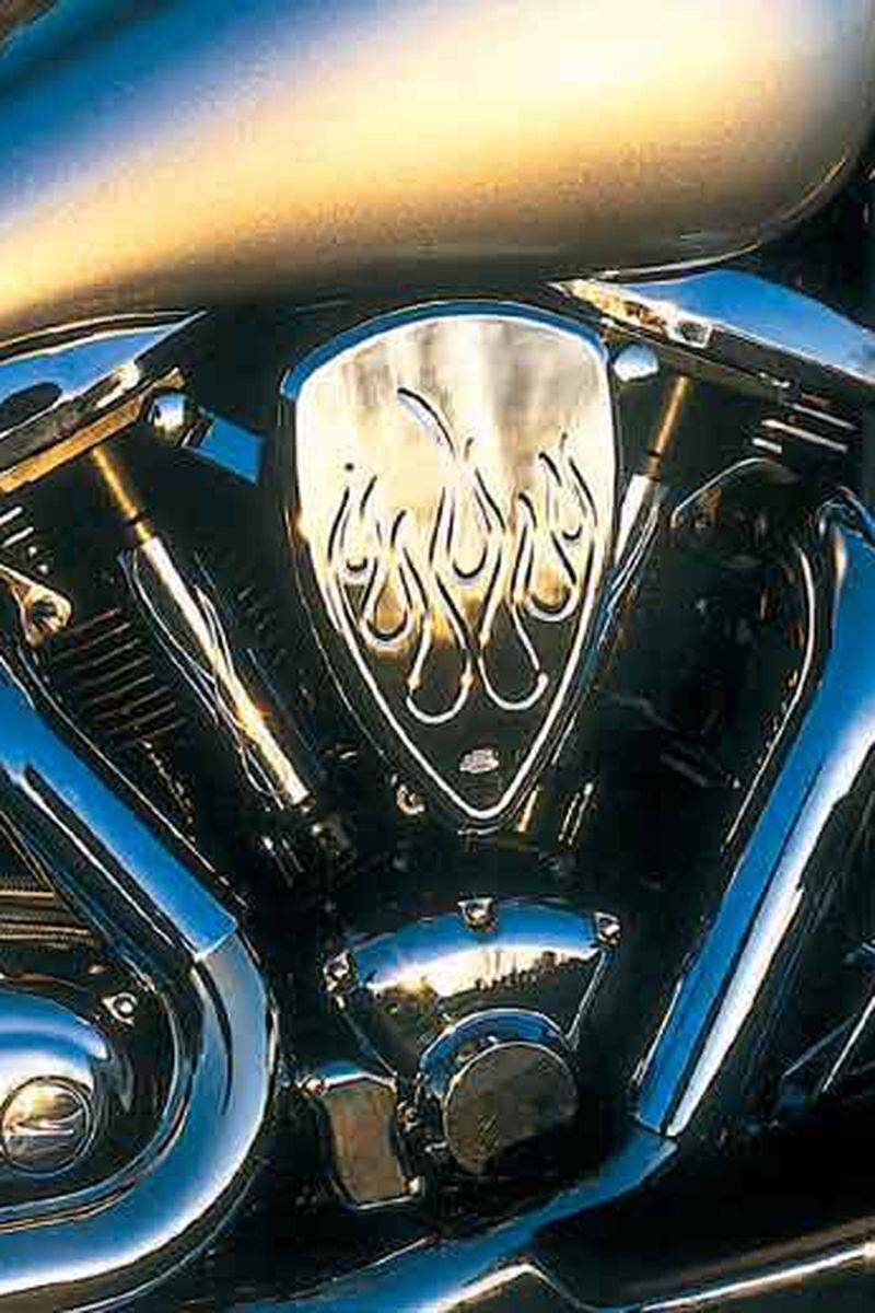 Midnight Madness 100 HP Custom Yamaha Road Star Motorcycle Cruiser
