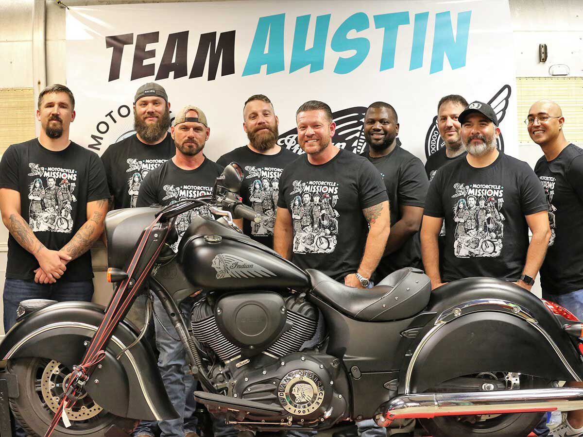 Both teams are comprised of current or former military members or first responders. Team Austin is clearly ready to rock—and bust out this build.