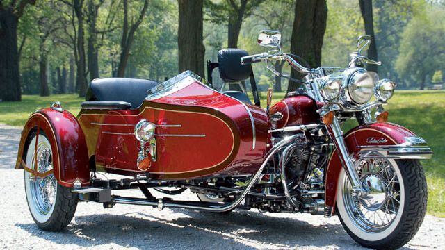 harley road king sidecar