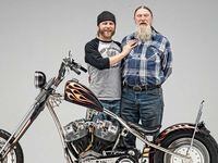 「CHOPPER BUILDER」　RUDEBLACK 34×34 Chrome Nun Shovelhead Chopper | Motorcycle Cruiser