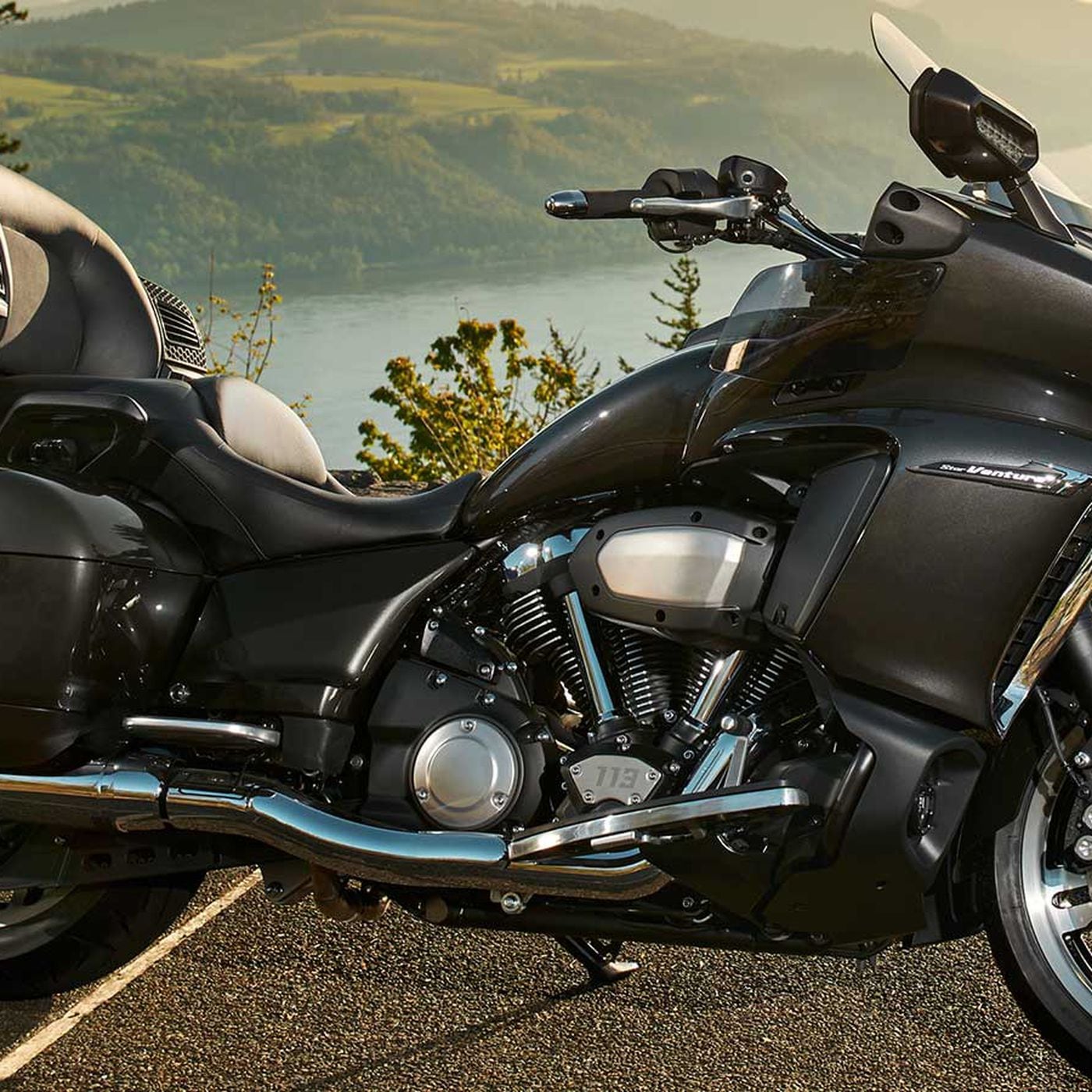 New Yamaha Touring Lower Fairing Wind Deflectors Fits 2018 Venture