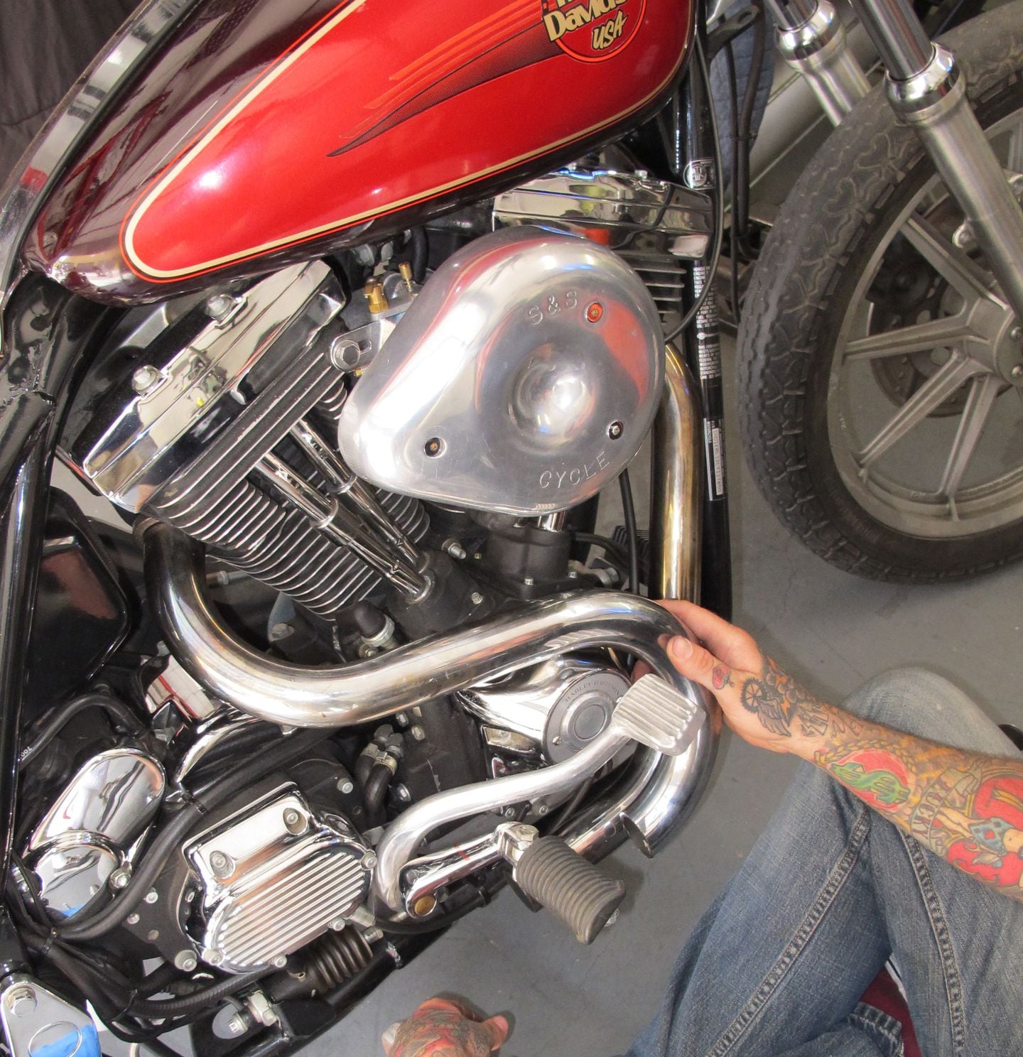 DIY Custom Exhaust Motorcycle Cruiser
