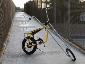 Bicycle chopper forks best sale