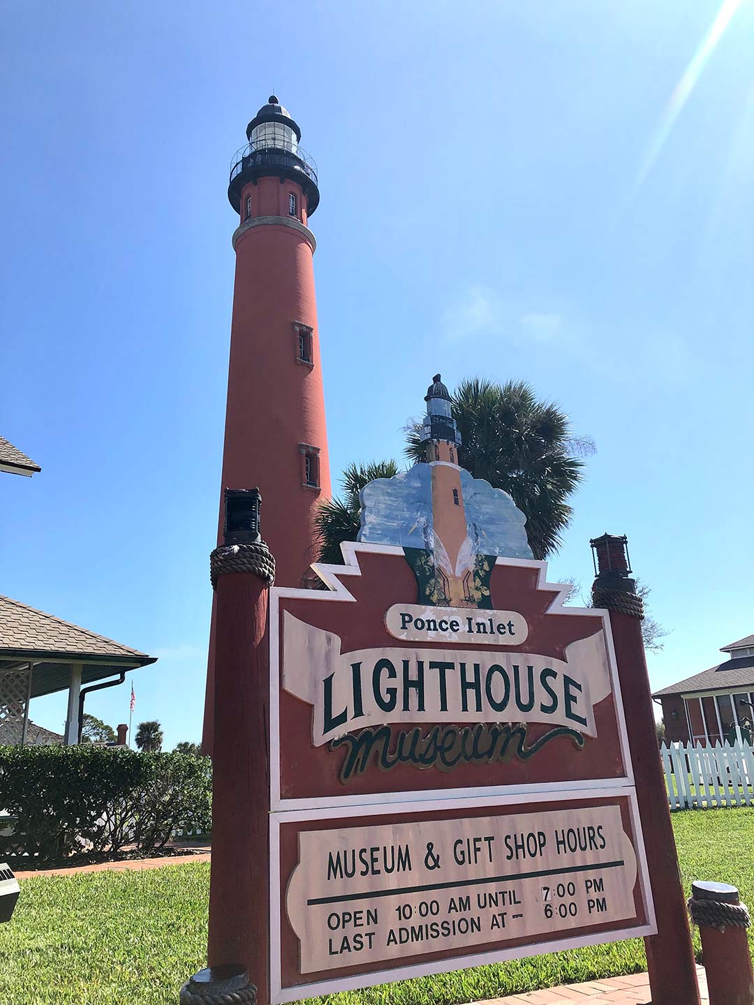 A short ride to the Ponce Inlet Lighthouse (Florida's tallest) is always a good way to change up the scenery and get out of the hubbub of Main Street.