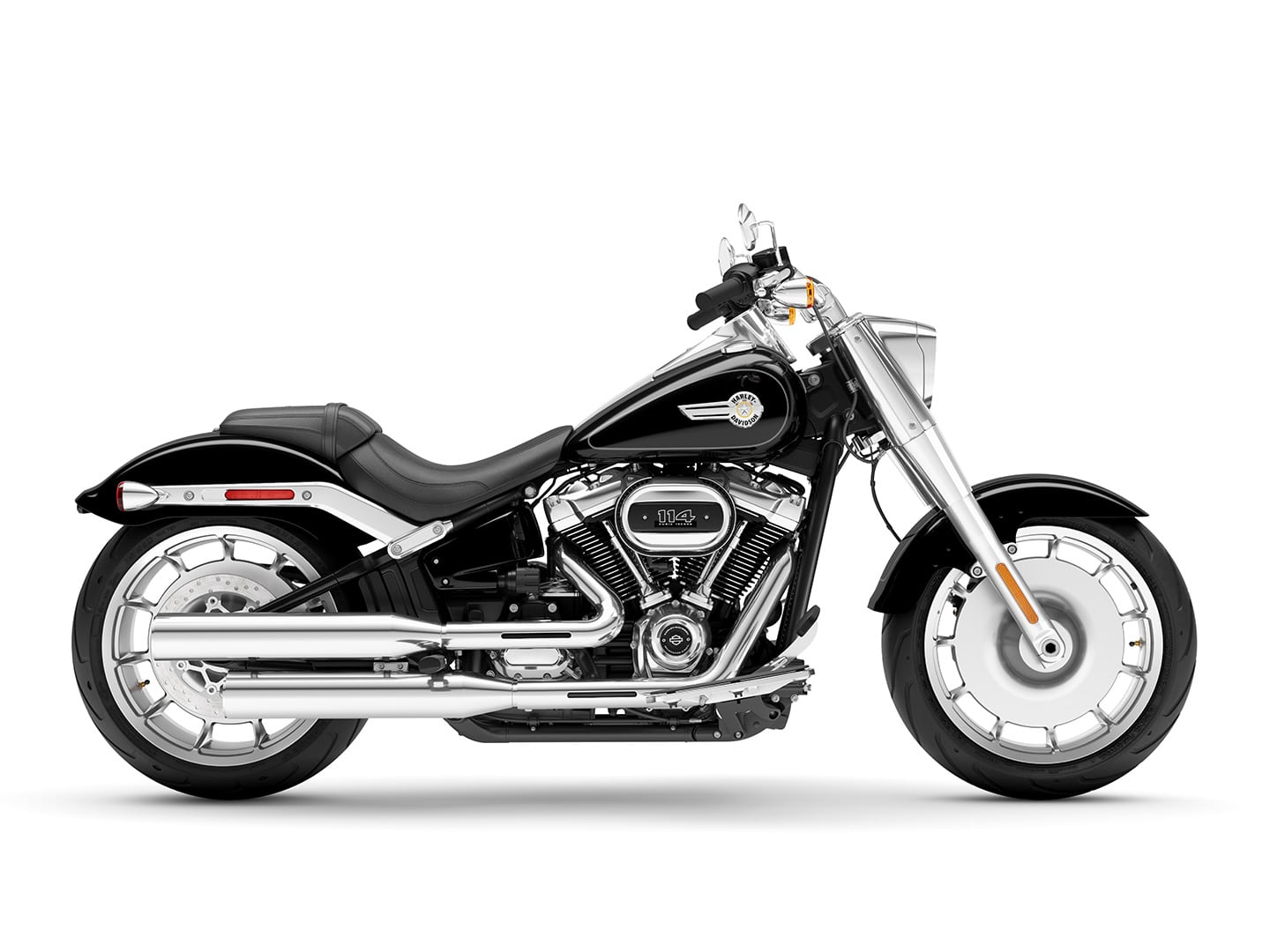 The 2024 Harley-Davidson Fat Boy 114 is a cornerstone of The Motor Company's cruiser offerings.