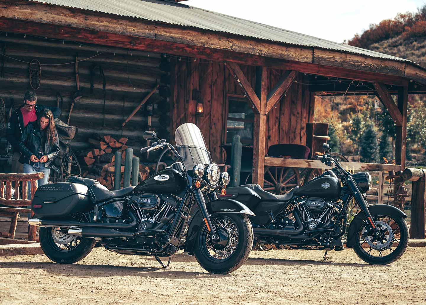The 2024 Heritage Classic 114 and Road King Special are two of the returning models Harley has announced for the new model year.
