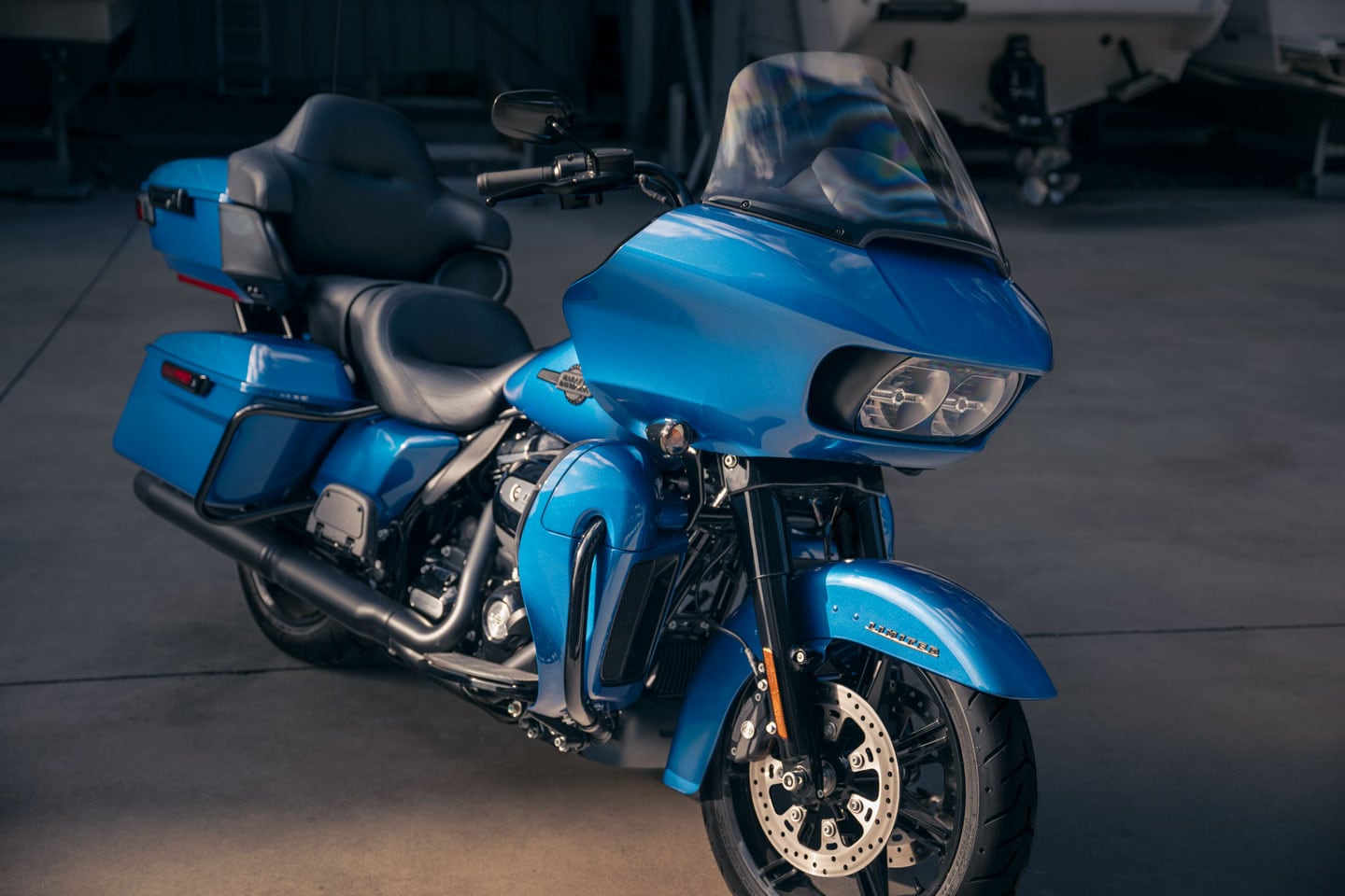 As part of the Road Glide's 2024 update, the fairing got a (shark)nose job. The updated look—and the rest of the updates—have yet to make their way to the Limited.