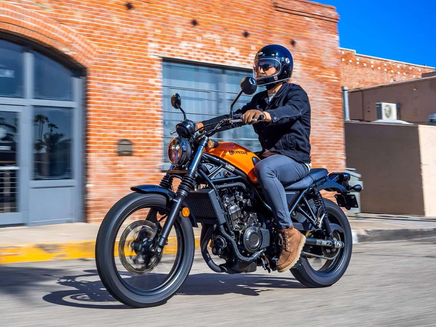 Honda is bringing the scrambler-inspired SCL500 back to the US lineup for 2024, with no changes.