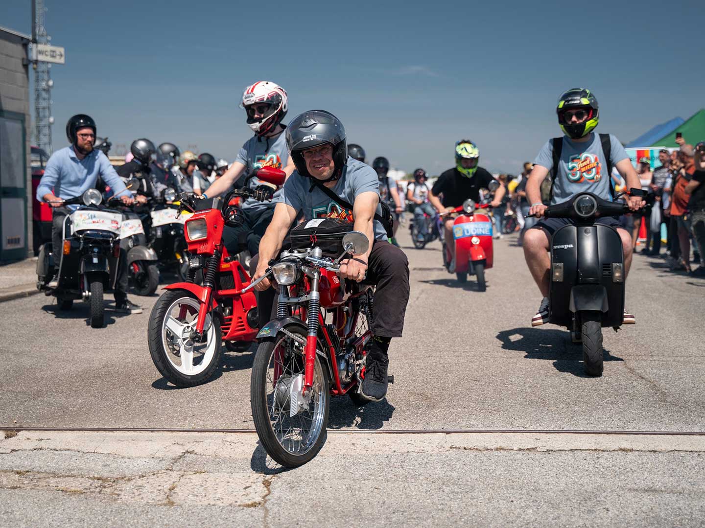 Like we said, there were a bunch of different activities around town taking place at once. We have no idea what's going on here.