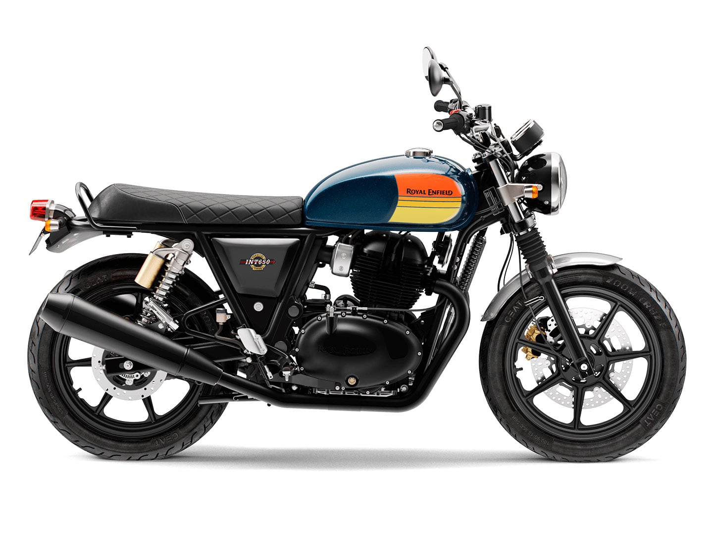 The 2024 Royal Enfield INT 650.