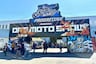 The One Moto Show entrance sign