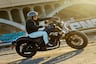 2025 Honda Rebel 300 riding on urban street