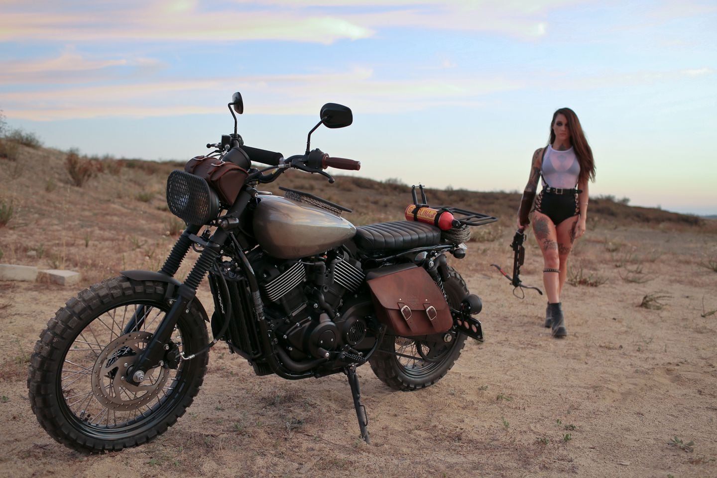 CROSSBOW: Zombie Killing Street 750 from LAHD | Motorcycle Cruiser