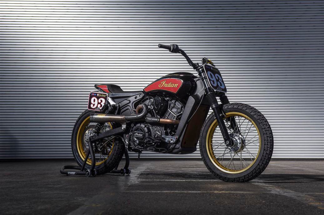 New Indian Scout Sixty and Roland Sands Hooligan Racers